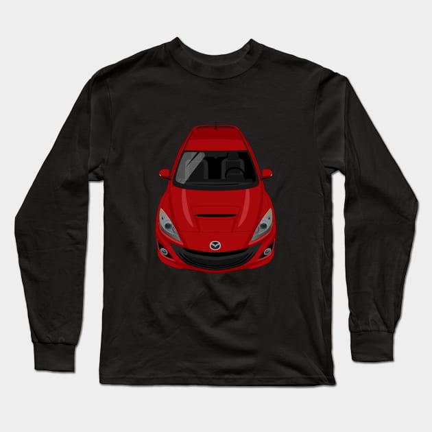 Mazdaspeed 3 2nd gen 2010-2013 - Red Long Sleeve T-Shirt by jdmart